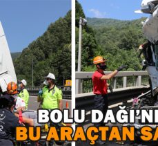 BOLU DAĞI’NDA KAZA