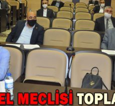 İL GENEL MECLİSİ TOPLANIYOR