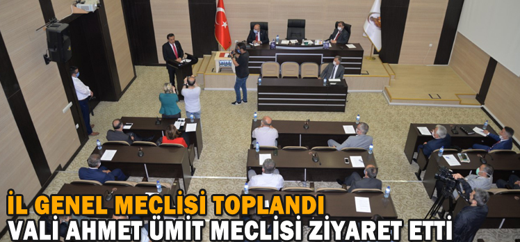 İL GENEL MECLİSİ TOPLANDI