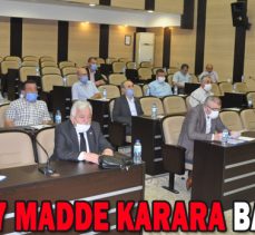 İGM’DE 7 MADDE KARARA BAĞLANDI