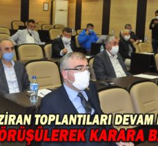 Mecliste Haziran toplantıları devam ediyor