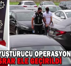 BOLU’DA UYUŞTURUCU OPERASYONU