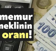 İŞTE MEMUR VE EMEKLİNİN ZAM ORANI