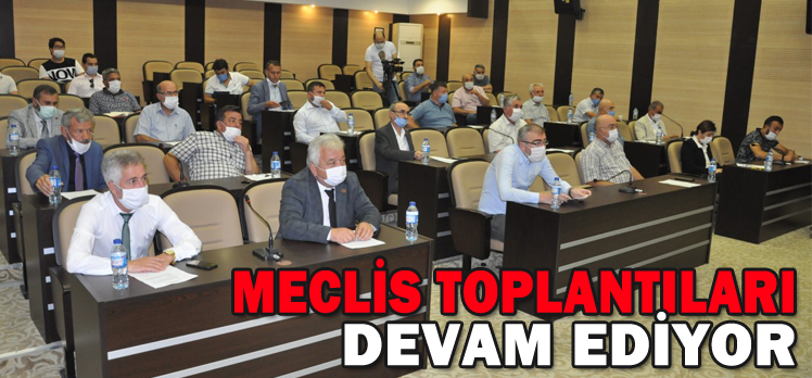 MECLİS TOPLANTILARI DEVAM EDİYOR