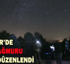 YEDİGÖLLER’DE       GÖKTAŞI YAĞMURU              ETKİNLİĞİ DÜZENLENDİ