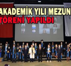 BAİBÜ’DE AKADEMİK YILI MEZUNİYET VE ÖDÜL TÖRENİ YAPILDI