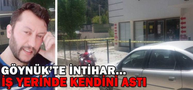 GÖYNÜK’TE İNTİHAR…