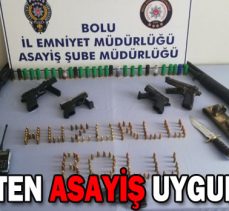 POLİS’TEN ASAYİŞ UYGULAMASI