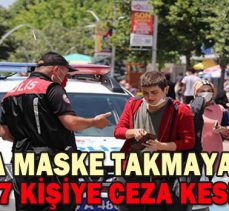 Bolu’da 3 ayda maske takmayan 2 bin 377 kişiye ceza kesildi