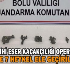 BOLU’DA TARİHİ ESER KAÇAKÇILIĞI OPERASYONU