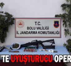 GÖYNÜK’TE UYUŞTURUCU OPERASYONU