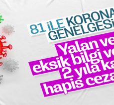 İçişleri Bakanlığı’ndan ‘Temaslıların Doğru Bilgilendirilmesi’ genelgesi