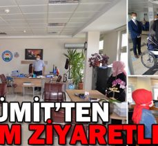 Vali Ümit’ten Kurum Ziyaretleri