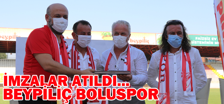 İMZALAR ATILDI… BEYPİLİÇ BOLUSPOR