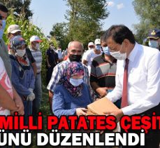 “Yerli ve Milli Patates Çeşitleri” Tarla Günü Düzenlendi