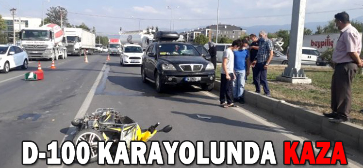 D-100 KARAYOLUNDA TRAFİK KAZASI