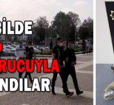 OTOMOBİLDE 2 KİLO UYUŞTURUCUYLA YAKALANDILAR