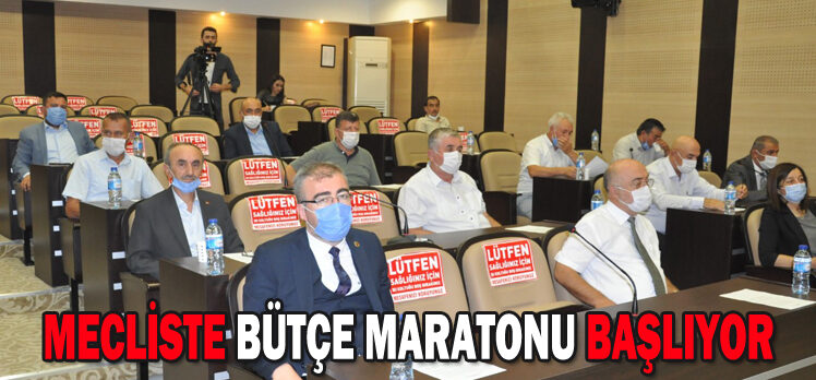 MECLİSTE BÜTÇE MARATONU BAŞLIYOR