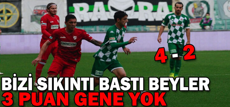 Bursaspor 4 – 2 Beypiliç Boluspor