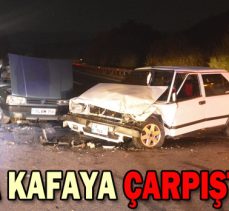 KAFA KAFAYA ÇARPIŞTILAR: 2 YARALI