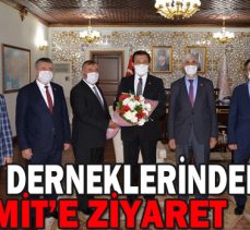 Muhtar Derneklerinden Vali Ümit’e Ziyaret