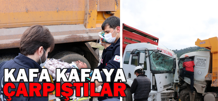 KAFA KAFAYA ÇARPIŞTILAR