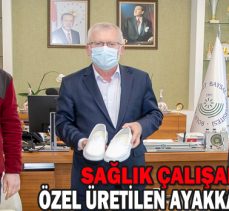 Sağlık Çalışanları İçin Özel Üretilen Ayakkabı Tanıtıldı