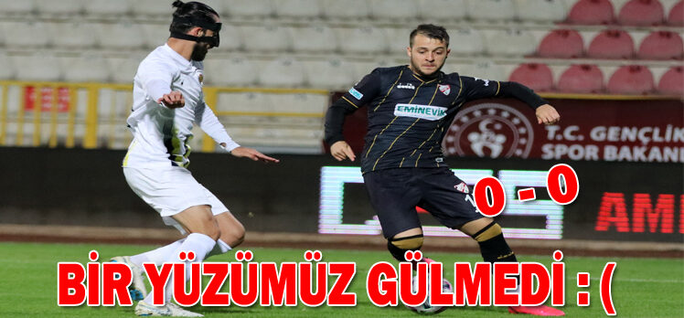 Beypiliç Boluspor 0 – 0 Menemenspor