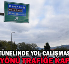 ANKARA YÖNÜ TRAFİĞE KAPATILDI