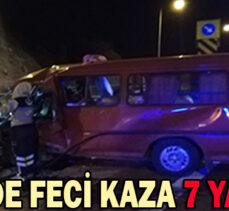 TEM’DE FECİ KAZA; 7 YARALI