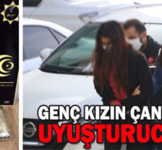 GENÇ KIZIN ÇANTASINDAN UYUŞTURUCU ÇIKTI