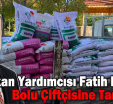 Bakan Yardımcısı Fatih Metin’den Bolu Çiftçisine Tam Destek