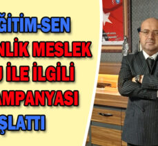 TÜRK EĞİTİM-SEN  ÖĞRETMENLİK MESLEK  KANUNU İLE İLGİLİ  İMZA KAMPANYASI  BAŞLATTI