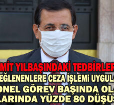 VALİ AHMET ÜMİT YILBAŞINDAKİ TEDBİRLERİ AÇIKLADI