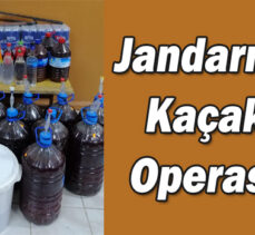 Jandarmadan Kaçak İçki Operasyonu