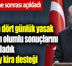 Cumhurbaşkanı Erdoğan alınan yeni kararları açıkladı!