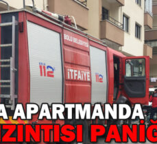 BOLU’DA APARTMANDA GAZ SIZINTISI PANİĞİ