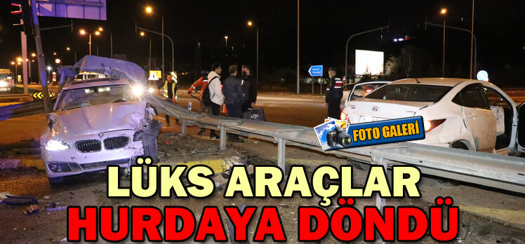 LÜKS ARAÇLAR HURDAYA DÖNDÜ