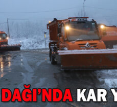 BOLU DAĞI’NDA KAR YAĞIŞI