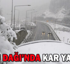 BOLU DAĞI’NDA KAR YAĞIŞI