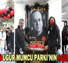 Yenilenen Uğur Mumcu Parkı’nın açılışı yapıldı