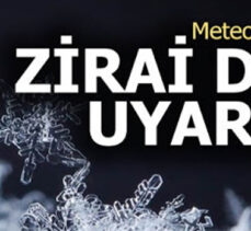 Meteorolojiden  zirai don uyarısı