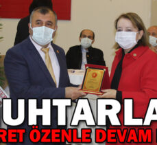 MUHTARLAR FİKRET ÖZENLE DEVAM DEDİ