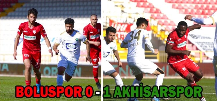 Beypiliç Boluspor 0 – 1 Akhisarspor