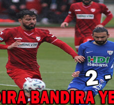 Bandırmaspor 2 – 3 Boluspor