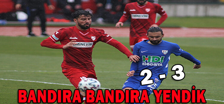 Bandırmaspor 2 – 3 Boluspor