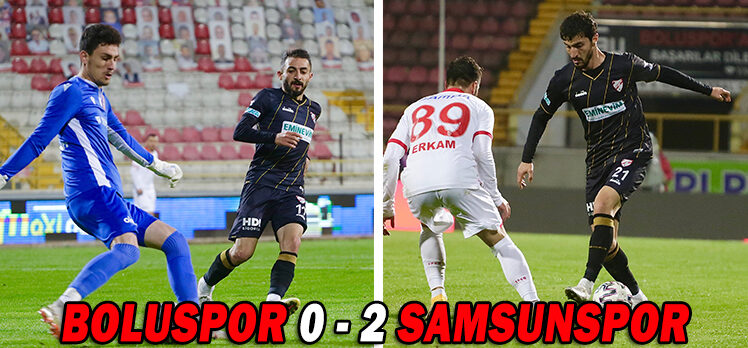 BOLUSPOR 0 – 2 SAMSUNSPOR