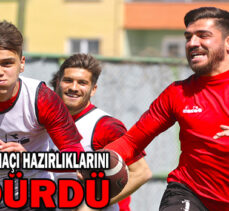 BOLUSPOR ALTAY MAÇI HAZIRLIKLARINI SÜRDÜRDÜ