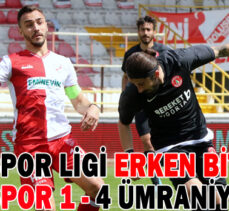 Boluspor 1 – 4 Ümraniyespor