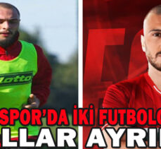 BOLUSPOR’DA İKİ FUTBOLCUYLA YOLLAR AYRILDI